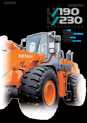 Колесни товарачи Hitachi LX 190