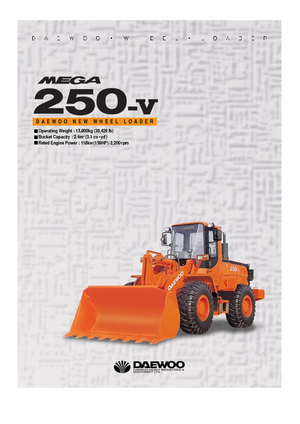 Колесни товарачи Doosan Mega 250 V