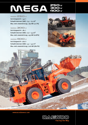 Колесни товарачи Doosan Mega 300 V