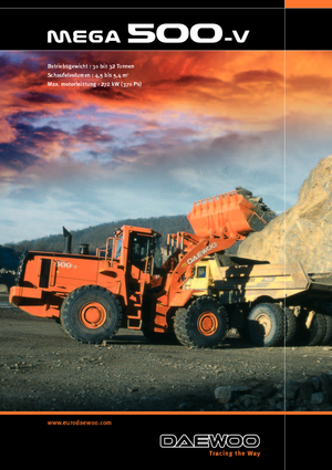 Колесни товарачи Doosan Mega 500 V