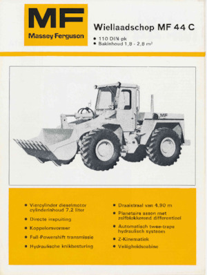 Колесни товарачи Massey Ferguson MF 44C