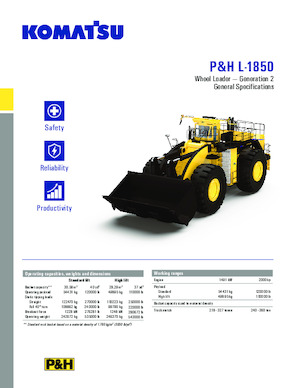 Колесни товарачи Komatsu P&H L-1850