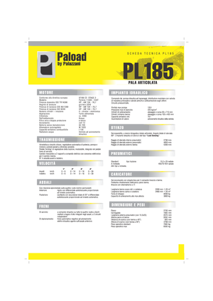 Колесни товарачи Palazzani PL 185