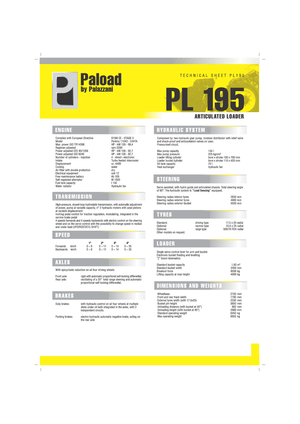 Колесни товарачи Palazzani PL 195
