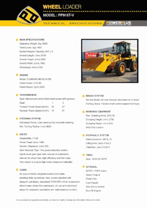 Колесни товарачи PowerPlus PP918T-V 