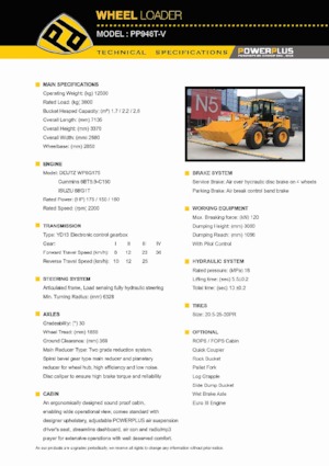 Колесни товарачи PowerPlus PP948T-V 
