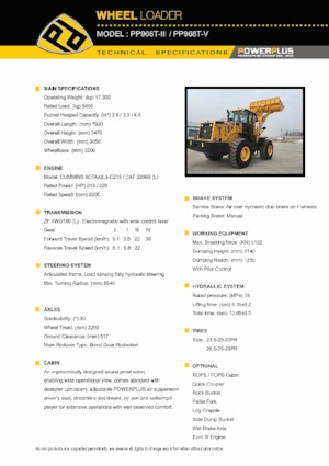 Колесни товарачи PowerPlus PP968T-V