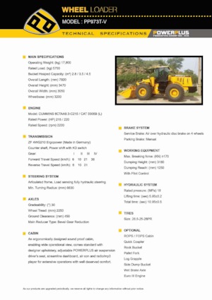 Колесни товарачи PowerPlus PP973T-V