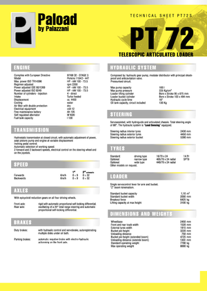 Колесни товарачи Palazzani PT 72