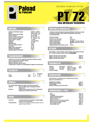 Колесни товарачи Palazzani PT 72