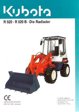 Колесни товарачи Kubota R520