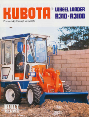 Колесни товарачи Kubota R310B