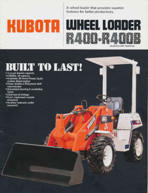 Колесни товарачи Kubota R400