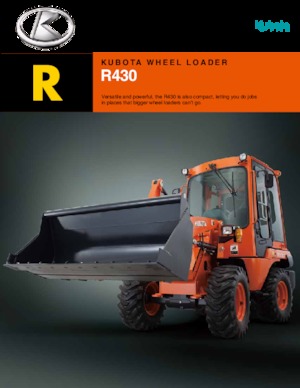 Колесни товарачи Kubota R430