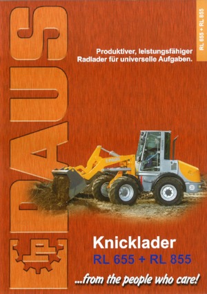 Колесни товарачи Paus RL 855