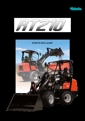 Колесни товарачи Kubota RT210