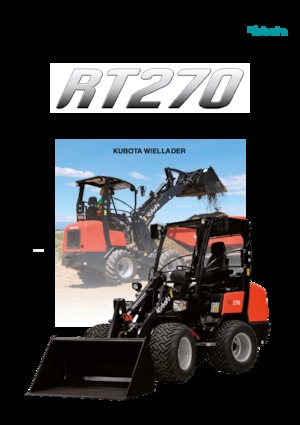 Колесни товарачи Kubota RT270