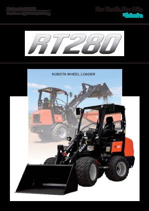 Колесни товарачи Kubota RT280