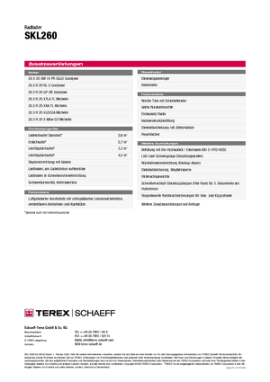 Колесни товарачи Terex-Schaeff SKL 260