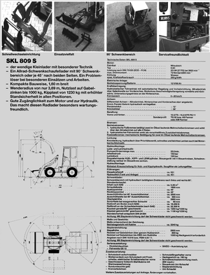 Колесни товарачи Terex-Schaeff SKL 809 S