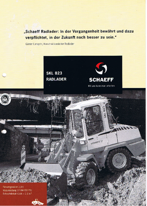 Колесни товарачи Terex-Schaeff SKL 823