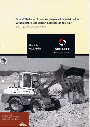 Колесни товарачи Terex-Schaeff SKL 843