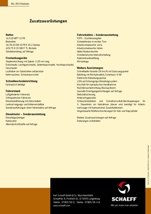 Колесни товарачи Terex-Schaeff SKL 853