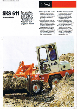 Колесни товарачи Terex-Schaeff SKS 611