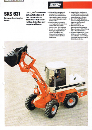 Колесни товарачи Terex-Schaeff SKS 631