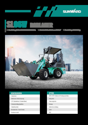 Колесни товарачи Sunward SL06W