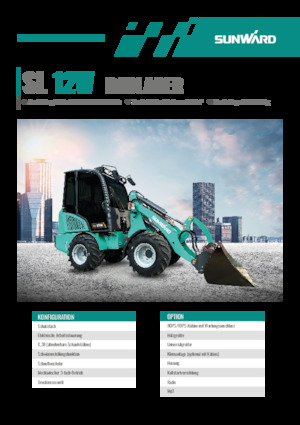 Колесни товарачи Sunward SL12W