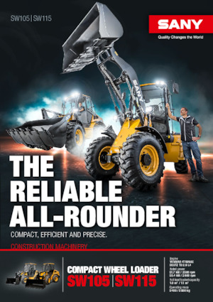 Колесни товарачи Sany SW115