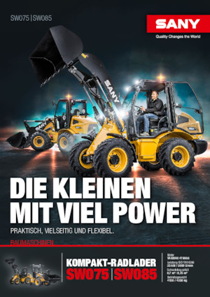 Колесни товарачи Sany SW085