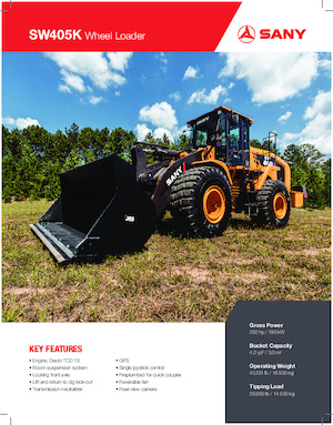 Колесни товарачи Sany SW405K