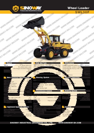 Колесни товарачи Sinoway SWL30F 