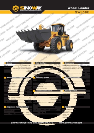 Колесни товарачи Sinoway SWL50E