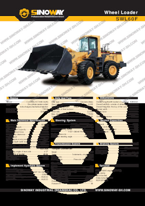 Колесни товарачи Sinoway SWL60F