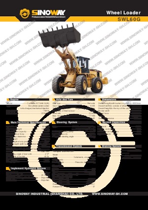 Колесни товарачи Sinoway SWL60G 