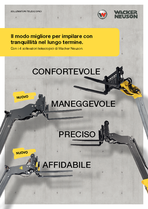 Телескопични манипулатори на материали Wacker Neuson TH522