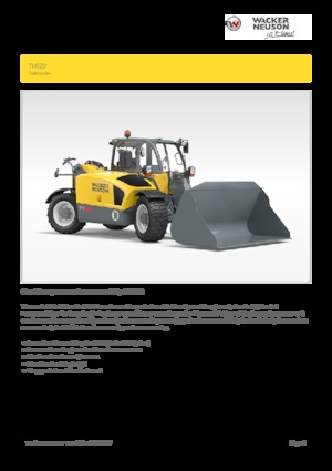 Телескопични манипулатори на материали Wacker Neuson TH522