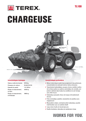 Колесни товарачи Terex TL 100