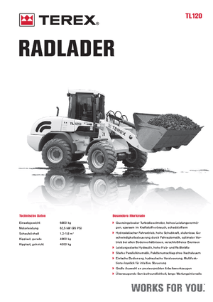 Колесни товарачи Terex TL 120
