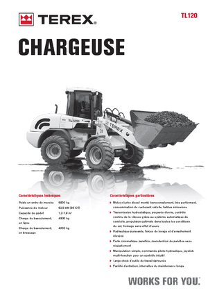 Колесни товарачи Terex TL 120