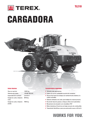 Колесни товарачи Terex TL 210