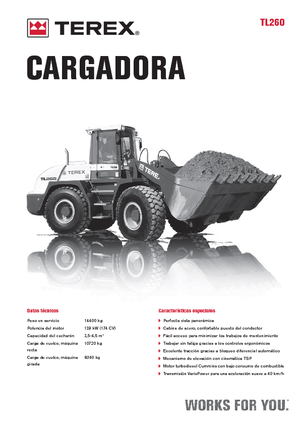 Колесни товарачи Terex TL 260