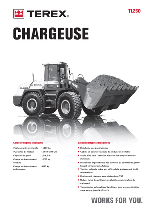 Колесни товарачи Terex TL 260