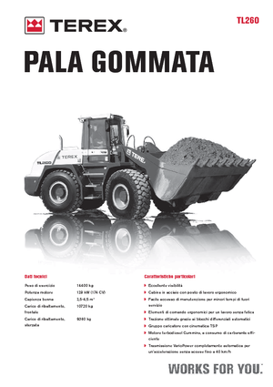 Колесни товарачи Terex TL 260