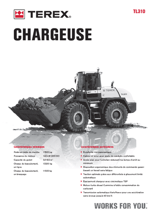 Колесни товарачи Terex TL 310