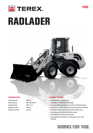 Колесни товарачи Terex TL 65