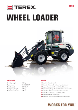 Колесни товарачи Terex TL 65